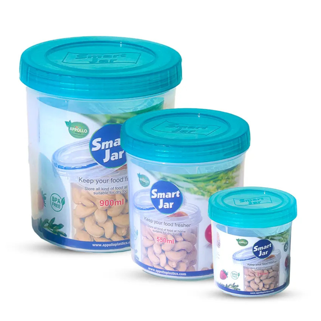 Smart jar 3pcs